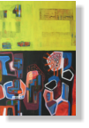 Number 16, Series "inner life", acryl, pastel on canvas, 120cmx80cm